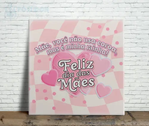 Azulejo Personalizado - Dia das Mães A6