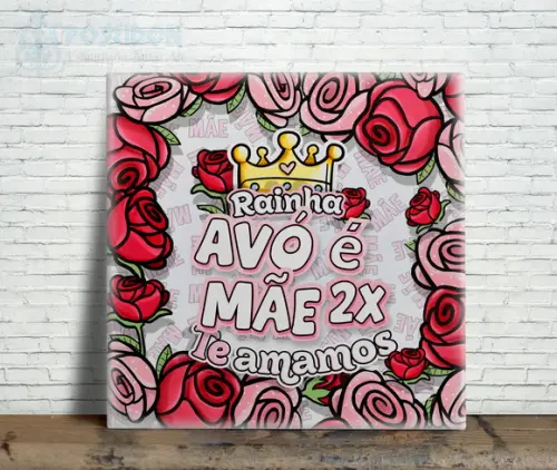 Azulejo Personalizado - Dia das Mães A9