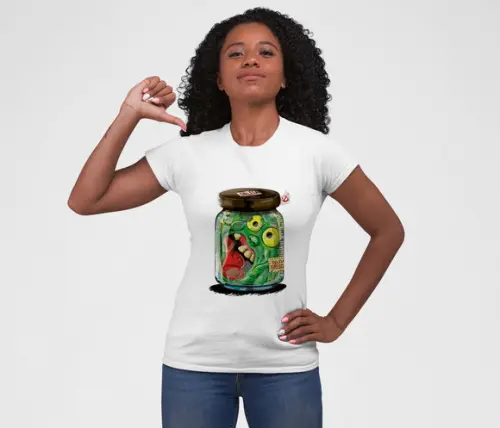 Camiseta Branca - Geleia Fresca