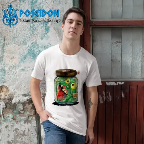 Camiseta Branca - Geleia Fresca