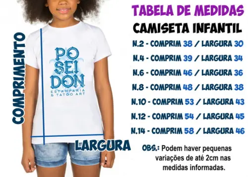 Camiseta Colorida Personalizada
