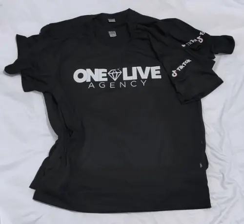 Camiseta Preta Personalizada