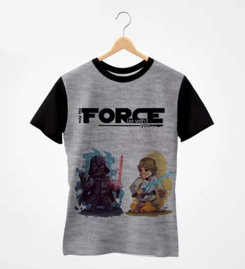 Camiseta Raglan - Coleção StarWars - Luke