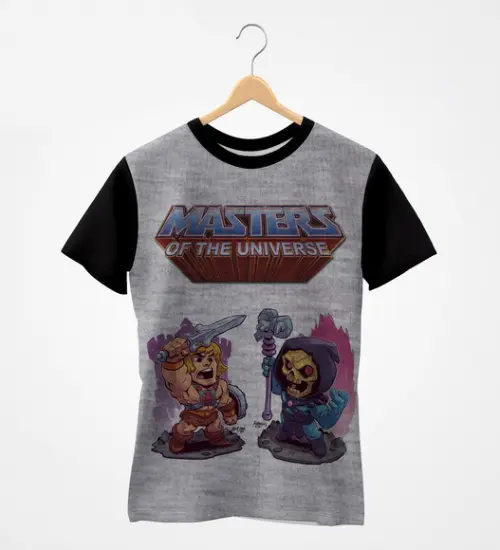 Camiseta Raglan - MASTER OF THE UNIVERSE