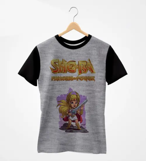 Camiseta Raglan - She-Ra