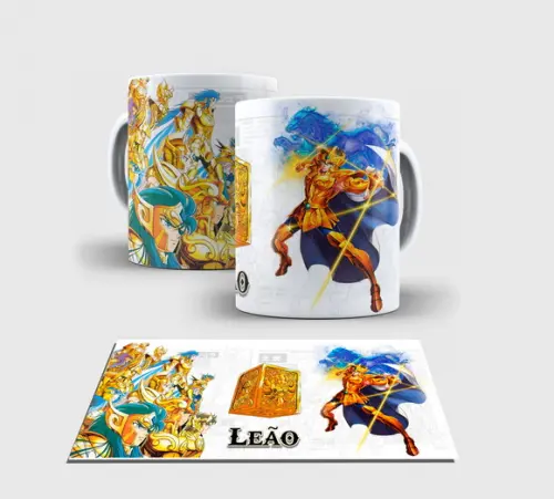 Caneca - Coleção Cdz Gold - Leão
