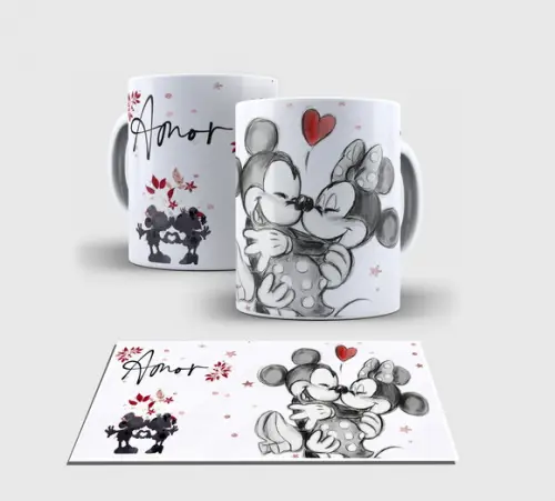 Caneca Branca - Amor