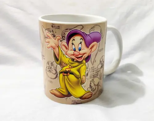 Caneca Branca - Coleção 7 Anões - DUNGA