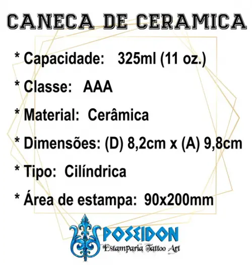 Caneca Branca - Coleção MARVEL - Capitão America