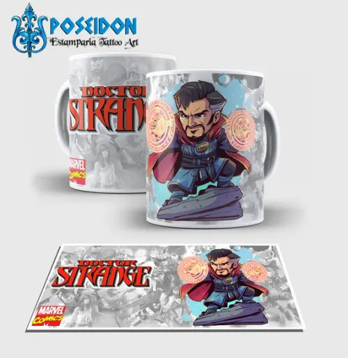 Caneca Branca - Coleção MARVEL - Doutor Estranho