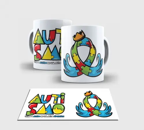 Caneca Branca - Coleção Tea Art1