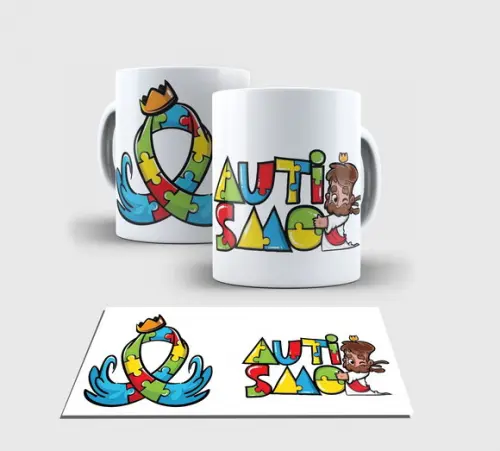 Caneca Branca - Coleção Tea Art5