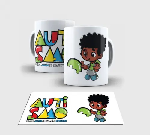 Caneca Branca - Coleção Tea Art2