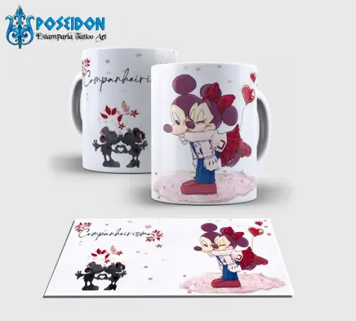 Caneca Branca - Companheirismo