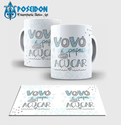 Caneca Branca - Dia dos Avós - Modelo2