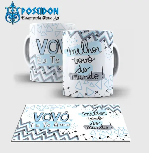 Caneca Branca - Dia dos Avós - Modelo4