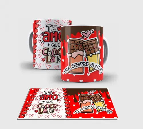 Caneca Branca - Dia dos Namorados Love5