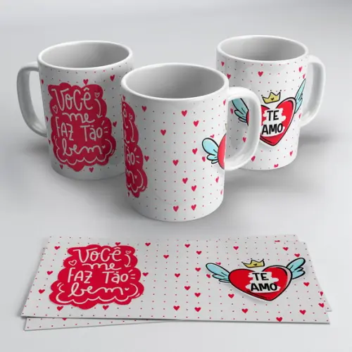 Caneca Branca - Dia dos Namorados Mod.02