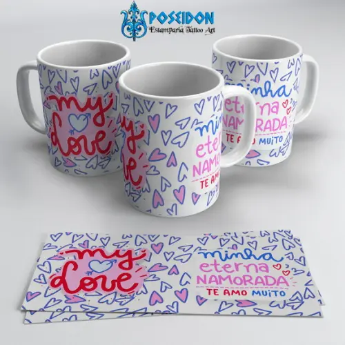 Caneca Branca - Dia dos Namorados Mod.05