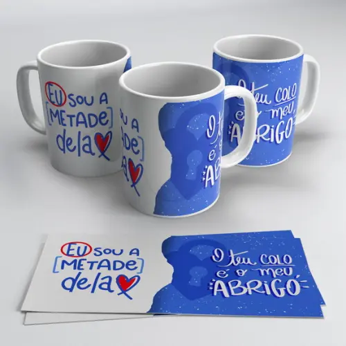 Caneca Branca - Dia dos Namorados Mod.09