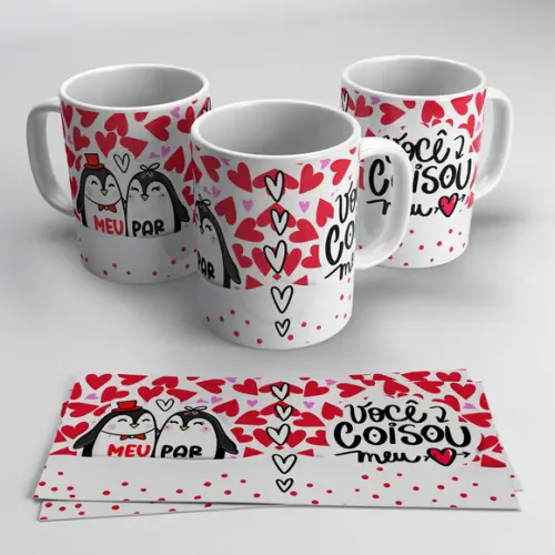 Caneca Branca - Dia dos Namorados Mod.08