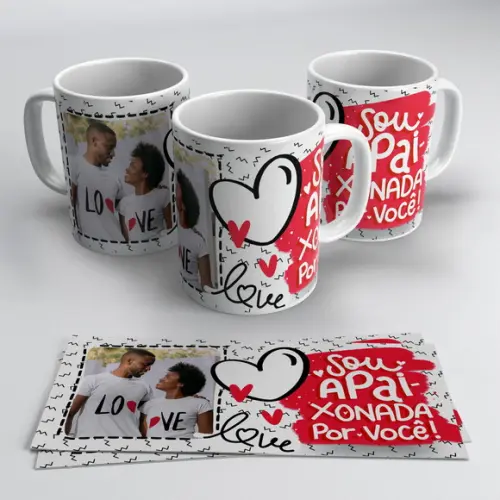 Caneca Branca - Dia dos Namorados Mod.11