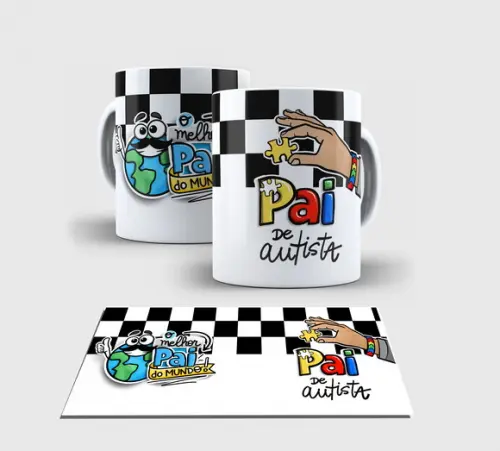 Caneca Branca - Dia dos Pais 23-2