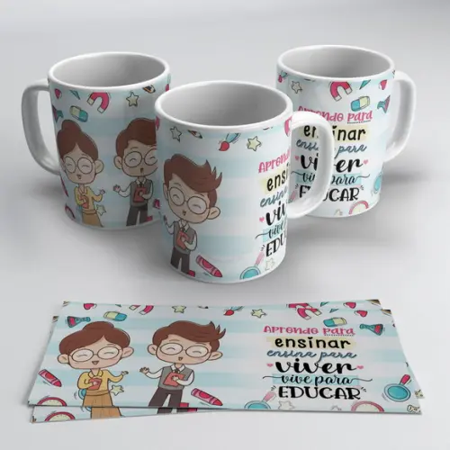 Caneca Branca - Dia dos Professores