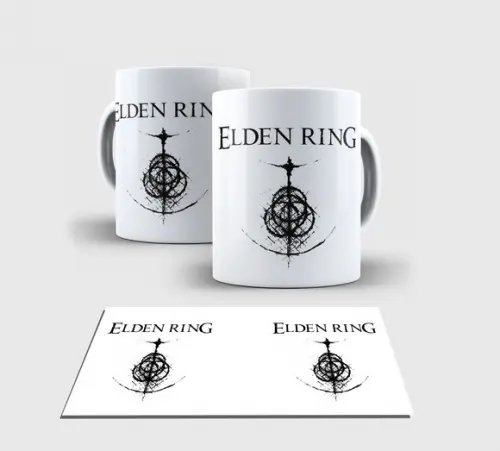 Caneca Branca - ELDEN RING