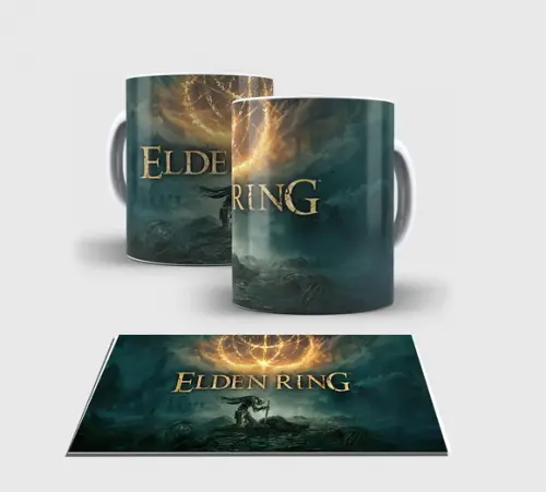 Caneca Branca - ELDEN RING capa