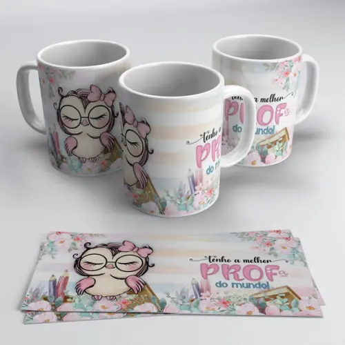 Caneca Branca - Melhor Professora