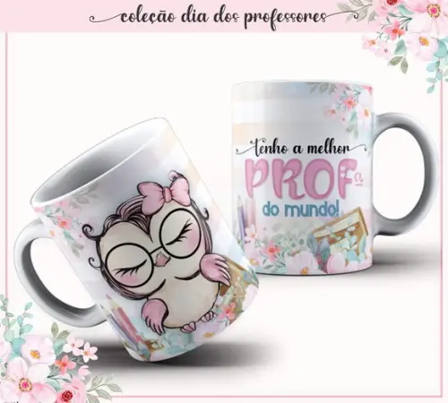 Caneca Branca - Melhor Professora