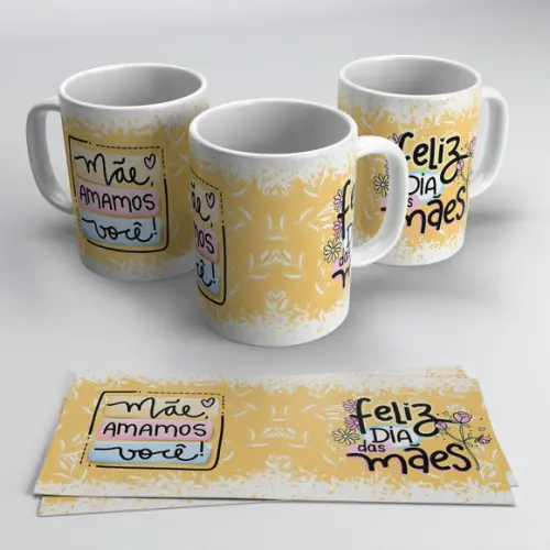 Caneca Branca -Dia das Mães - 7944