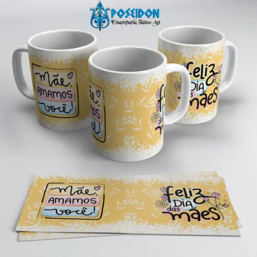 Caneca Branca -Dia das Mães - 7944