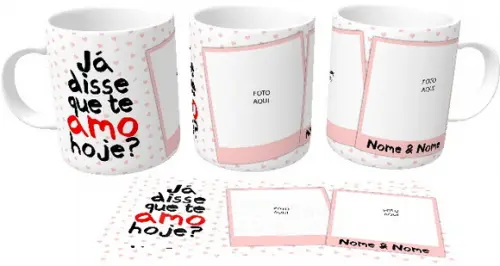 Caneca Branca Personalizada