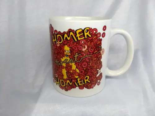Caneca Branca Personalizada - HOMER Sweet HOMER
