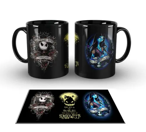 Caneca Preta - Halloween Jack 02