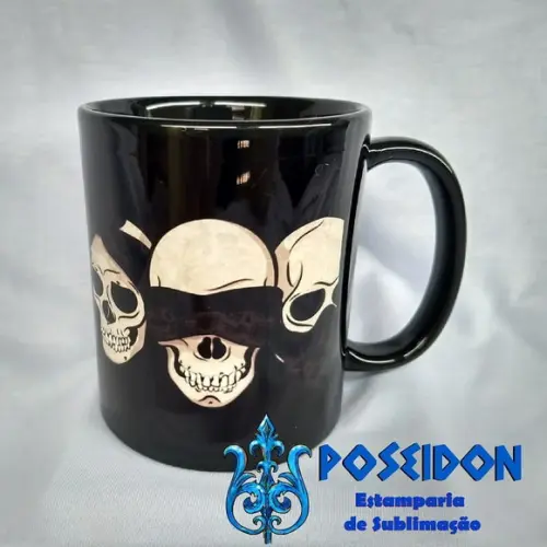 Caneca preta Personalizada
