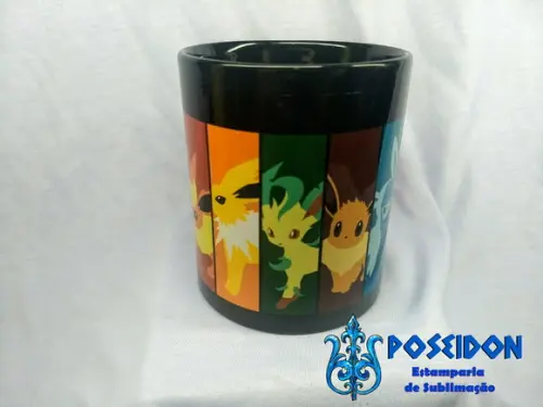Caneca Preta Personalizada