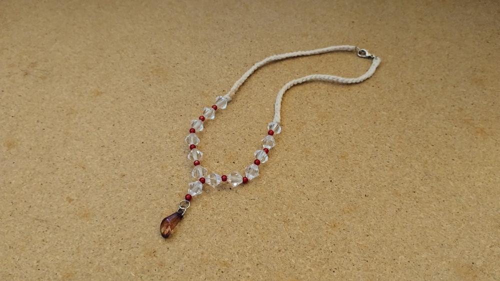Colar Boho com Cristais