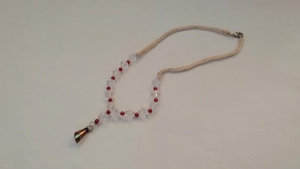 Colar Boho com Cristais