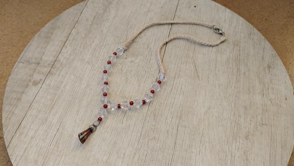 Colar Boho com Cristais