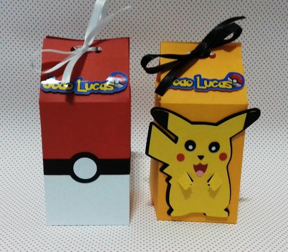 Caixa milk - Pokemon