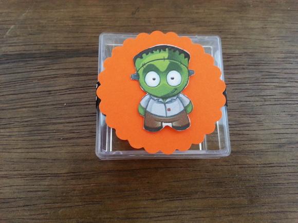 Caixinha acrilica - Halloween