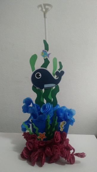 Centro de Mesa - Fundo do Mar