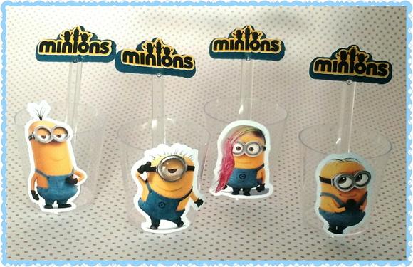 Copo brigadeiro - Minions