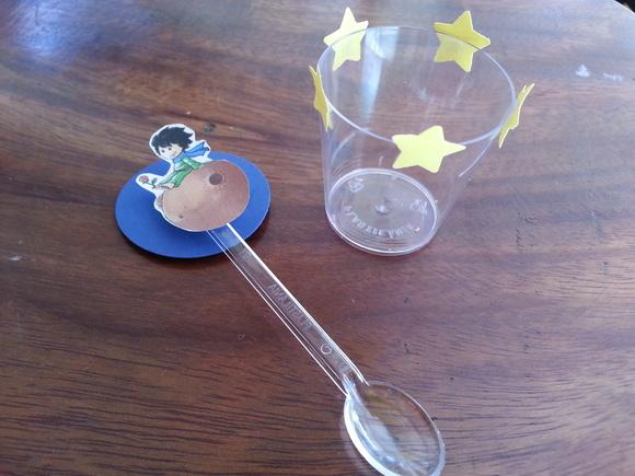 Copo brigadeiro - pequeno principe