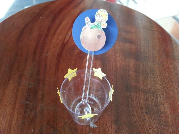 Copo brigadeiro - pequeno principe
