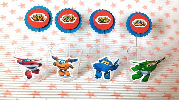 Copo brigadeiro - Super wings