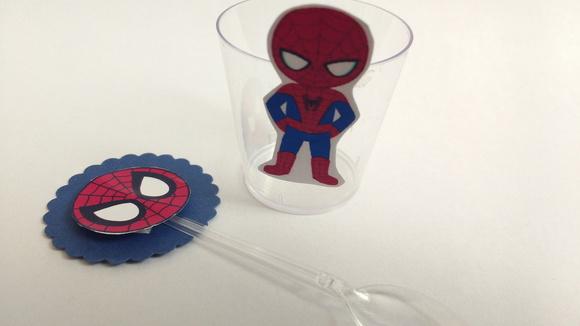 Copo brigadeiro - Super homem